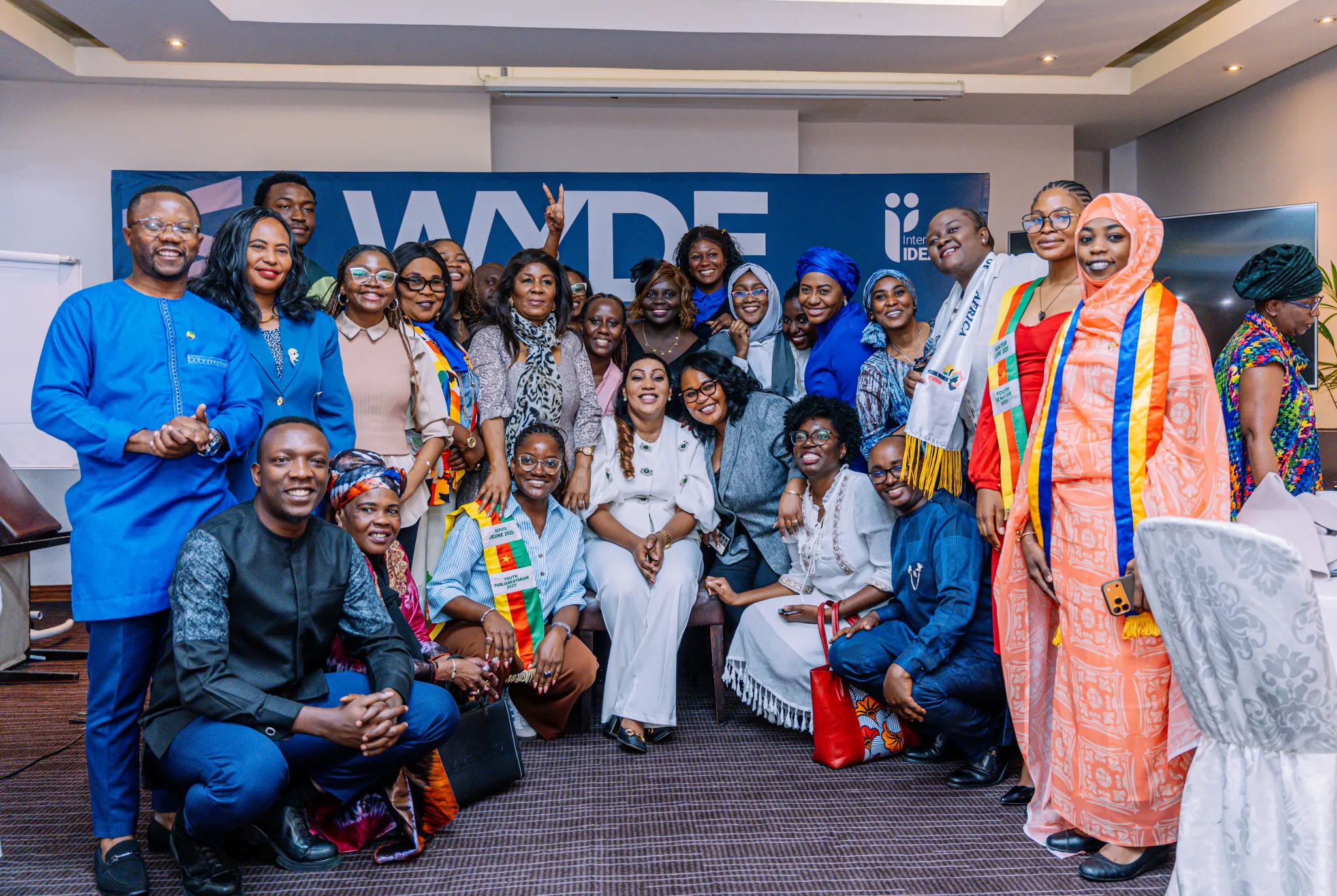 WYDE Group Photo CENTRAL AFRICA DIALOGUE